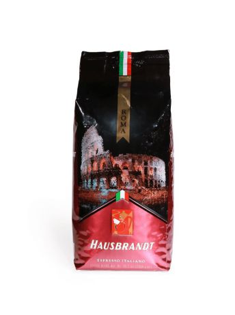 Кофе Hausbrandt Кофе в зернах Рим, вакуумная упаковка (Espresso Roma, beans, valve bag)