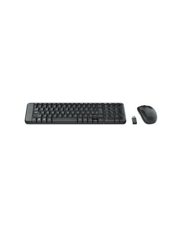 Клавиатуры Logitech Клавиатура и мышь Wireless Desktop MK220