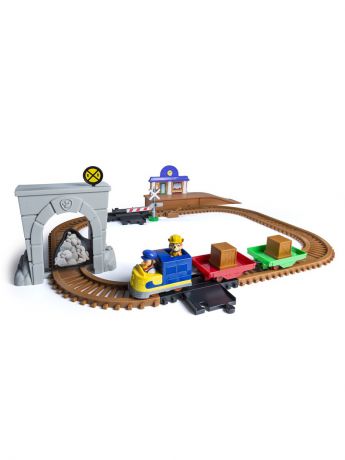 Фигурки-игрушки SPIN MASTER Игровой набор железная дорога спасателей