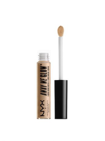 Хайлайтеры NYX PROFESSIONAL MAKEUP Кремовый хайлайтер. AWAY WE GLOW LIQUID HIGHLIGHTER - DAYTIME HALO 06