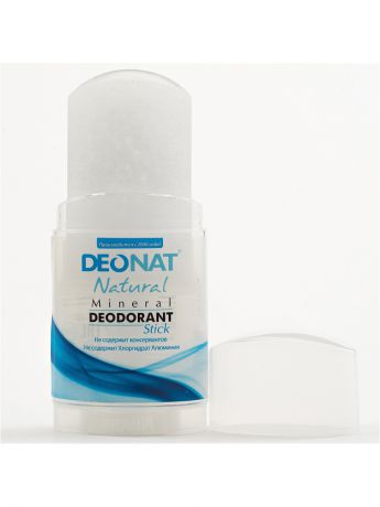 Дезодоранты ДеоНат Кристалл - 100 % натуральный минеральный дезодорант ДеоНат (DeoNat), стик без добавок twistup, 100 г