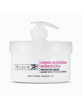 Кремы Black Professional Line Крем для защиты кожи от краски с дозатором ANTIMACCHIA PROTECTIVE CREAM 500 мл