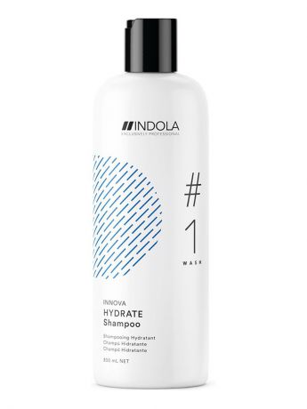 Шампуни INDOLA Увлажняющий шампунь для волос INDOLA HYDRATE #1 wash INNOVA, 300 мл