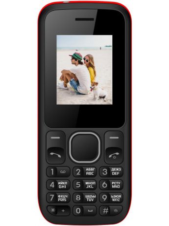 Мобильные телефоны Irbis Мобильный телефон SF02 Black Red