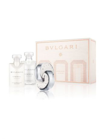 Парфюмерные наборы BVLGARI Набор Omnia Crystalline: Туалетная вода 40 мл + лосьон 40 мл + гель для душа 40 мл