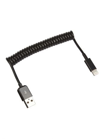 Кабели Liberty Project Кабель USB "LP" для Apple 8 pin пружина 1 м. (черный/европакет)