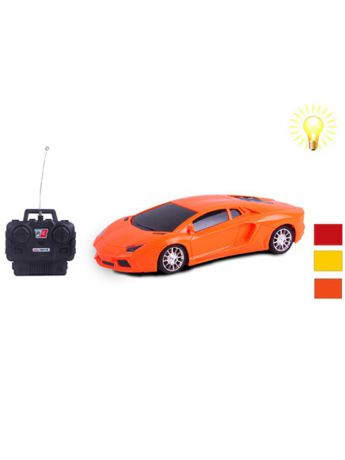 Радиоуправляемые игрушки 1Toy Машинка на р/у со светом, 4 функции 1:18
