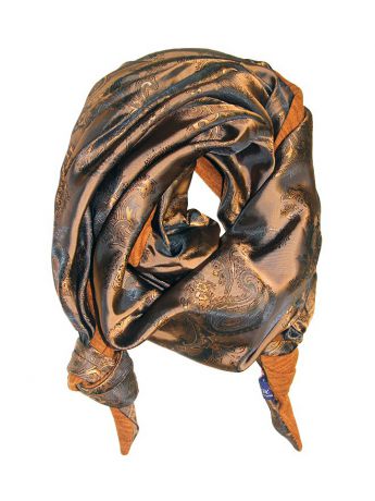Шарфы Оланж Ассорти Двойной комбинированный шарф-долька с узелками; серия "Хорошие гены"