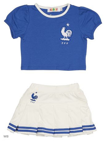 Костюмы Kidly Комплект: футболка и юбка-шорты