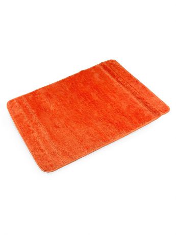 Коврики для ванной VERRAN Мягкий коврик для ванной комнаты 60х90 см Solo orange