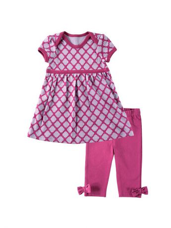Комплекты нательные для малышей Hudson Baby Платье и леггинсы