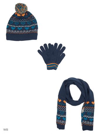 Шапки Mini Набор из перчаток, шапки, шарфа
