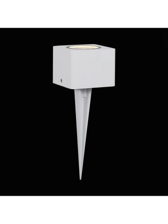 Люстры ST Luce Светильник уличный наземный ST-Luce Белый/Прозрачный LED 1*8W