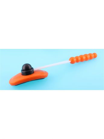 Массажеры механические Выручалочка Массажёр универсальный "Овал" на ручке, оранжевый