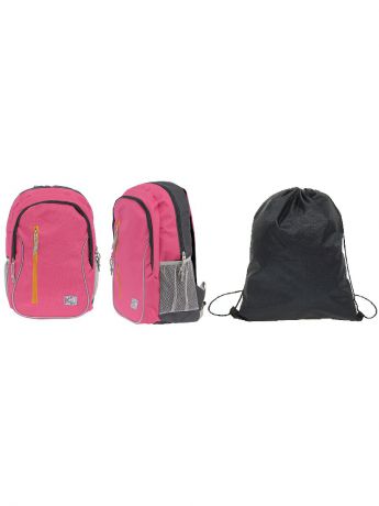 Мешки для обуви PROFFI Набор школьный 01 (рюкзак для девочки и мешок для обуви)