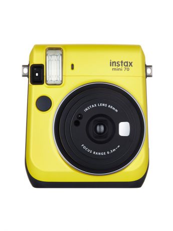 Фотоаппараты Fujifilm Instax Фотоаппарат FUJIFILM Instax MINI 70 желтый