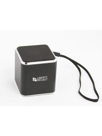 Колонки Liberty Project Колонка портативная "LP" M1 черный (3,5+USB+microSD+FM радио) (коробка)