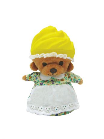 Мягкие игрушки DREAM MAKERS Медвежонок в капкейке, CUPCAKE BEARS Лимонка