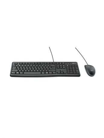 Клавиатуры Logitech Клавиатура Desktop MK120 Black