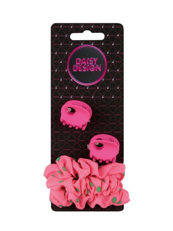Наборы аксессуаров для волос Daisy Design Набор аксессуаров для волос NEON "Pinky"