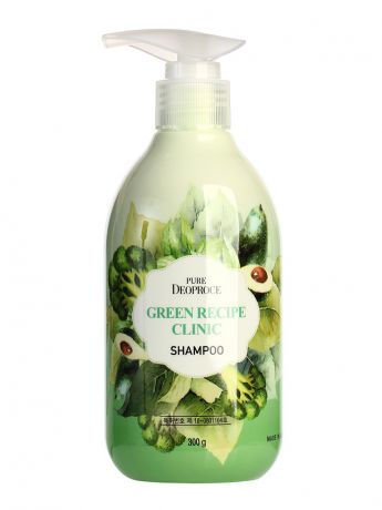 Шампуни DEOPROCE Шампунь для волос укрепляющий PURE DEOPROCE GREEN RECIPE CLINIC SHAMPOO 300гр