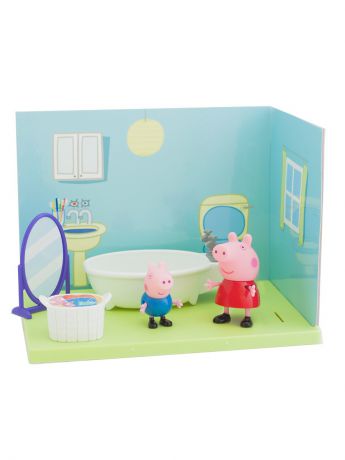 Игровые наборы Peppa Pig Игровой набор  Ванная комната Пеппы и Джорджа  "Свинка Пеппа"