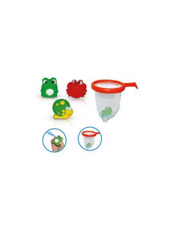 Игрушки для ванной Toys Lab Набор BebeLino "Рыбалка с сачком