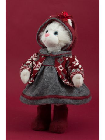 Фигурки Русские подарки Фигурка интерьерная - кукла декоративная "Кошка"