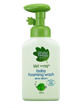 Пенки GreenFinger Натуральная пена для очищения-GREENFINGER CHOKCHOK NATURAL MOISTURIZING BABY FOAMING WASH