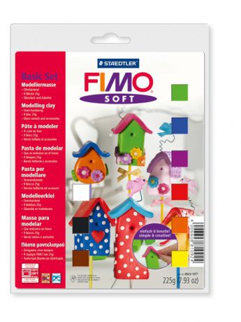 Наборы для лепки FIMO Полимерная глина FIMO Soft Основной комплект