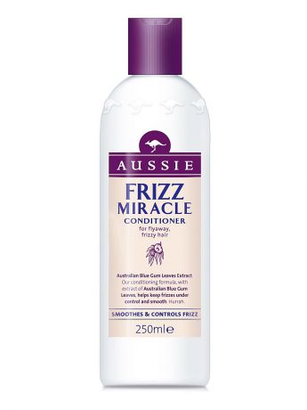 Бальзамы AUSSIE Бальзам-ополаскиватель, Frizz Miracle, для непослушных волос, 250 мл