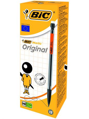 Карандаши BIC Карандаш механический BIC Matic Classic, 0.7мм, с ластиком