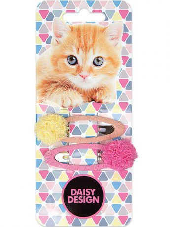 Заколки-автомат Daisy Design Набор зажимов Kittens "Айрис"