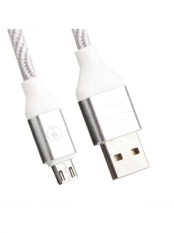 Кабели Liberty Project Кабель USB "LP" Micro USB "Волны" (серый/белый/европакет)