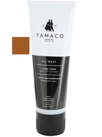 Воск для обуви Famaco Famaco 2039 Крем-воск для гладкой кожи, светло-коричневый 315, 75 мл