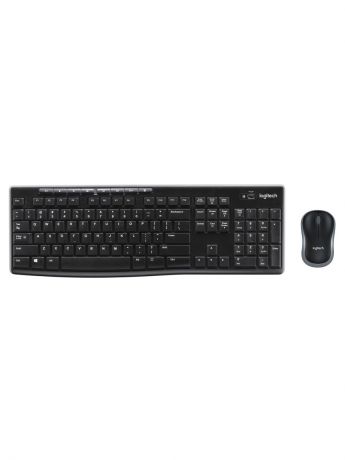 Клавиатуры Logitech Клавиатура и мышь Wireless Desktop MK270