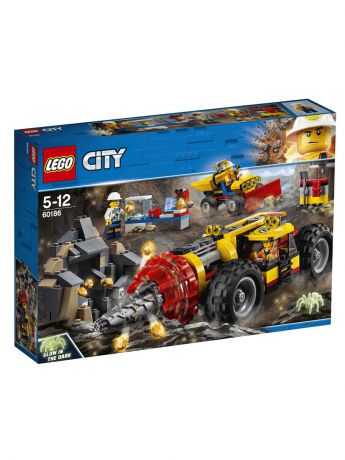 Конструкторы Lego LEGO Тяжелый бур для горных работ City Mining 60186
