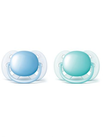 Пустышки Philips AVENT Пустышка Philips Avent серия Ultra soft SCF212/20, 2 шт., 0-6 мес.