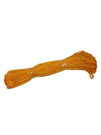 Веревки бельевые Оранжевый Слоник Шнур вязано-плетеный с сердечником ПП 3мм универсальный 50м