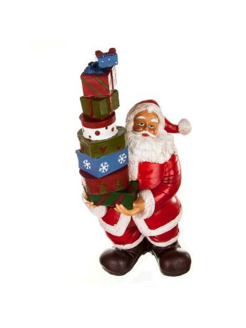 Фигурки Glory Design Скульптура "Дед Мороз с подарками", 14*15*34 см