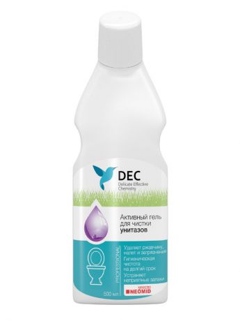 Средства для уборки DEC Активный гель для чистки унитазов с антибактериальным эффектом