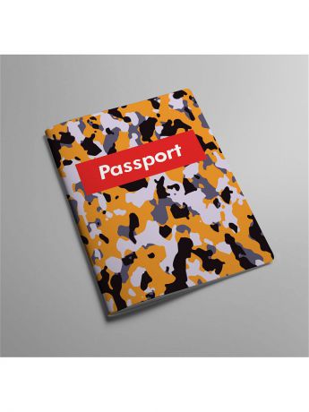 Обложки Kawaii Factory Обложка для паспорта Суприм желтая