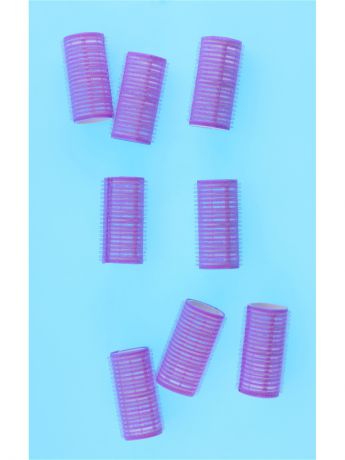 Бигуди Выручалочка Бигуди-липучки для завивки волос, диаметр 2,6 см., набор 8 штук