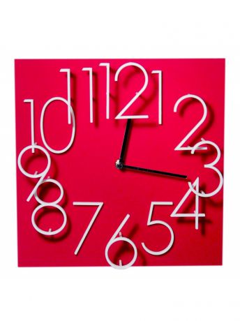 Часы настенные Карамба Часы Выступающие цифры квадратные