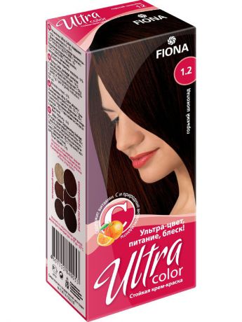 Краски для волос Fiona Крем-краска 2012 FIONA Ultra Color Горький шокол. 2 шт в пакете