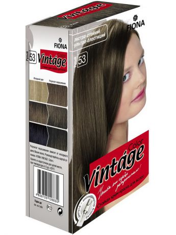 Краски для волос Fiona Крем-краска Русый FIONA Vintage Color 8053