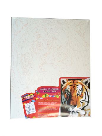 Наборы для рисования КРЕАТТО Набор для творчества "Тигр"