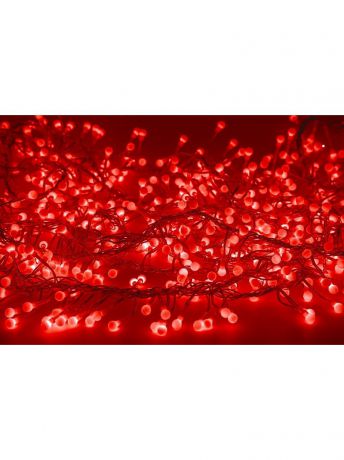 Гирлянды Neon-Night Гирлянда "Мишура LED"  6 м  прозрачный ПВХ, 576 диодов, цвет красный