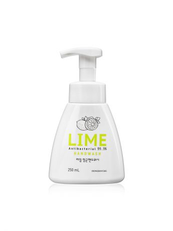Косметика для ванн CLIO Антибактериальное мыло для рук Lime Antibaterial 99.9 % HANDWASH с экстрактом лайма 250 мл