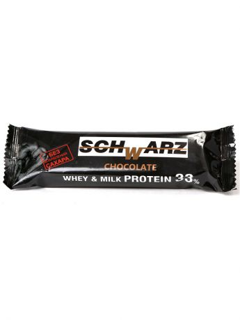 Батончики спортивные Диадар Батончик протеиновый SCHWARZ 33% (шоколад) 12 шт*50 гр